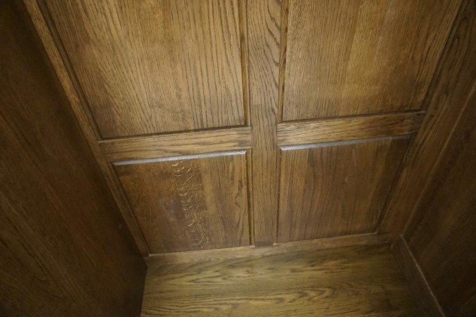 SZAFA DĘBOWA Z LITEGO DĘBU 2 DRZWIOWA SZER. 152 CM