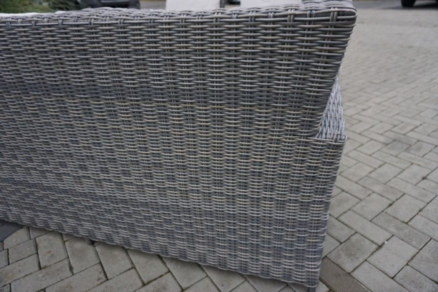 ZESTAW DO OGRODU TARAS STÓŁ + SOFA 3 OSOBOWA + 2 FOTELE  TECHNORATTAN
