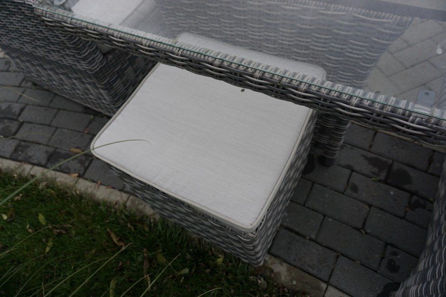 ZESTAW DO OGRODU TARAS STÓŁ + SOFA 3 OSOBOWA + 2 FOTELE  TECHNORATTAN