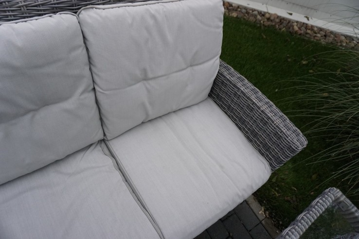 ZESTAW DO OGRODU TARAS STÓŁ + SOFA 3 OSOBOWA +...