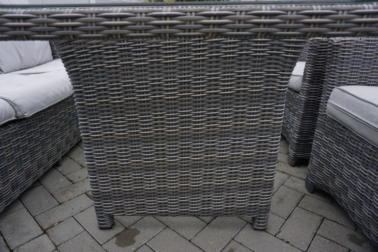 ZESTAW DO OGRODU TARAS STÓŁ + SOFA 3 OSOBOWA +...