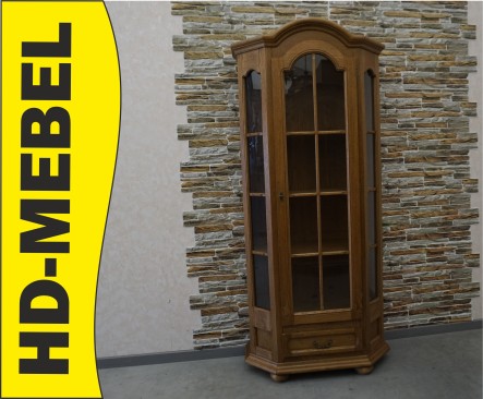 WITRYNA DĘBOWA WĄSKA SZER. 84 CM