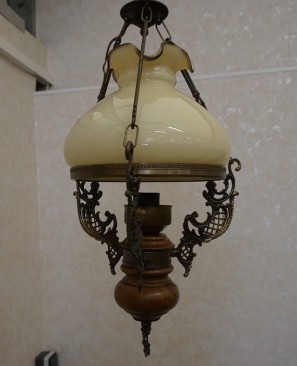 LAMPA WISZĄCA STYLOWA 30/30 CM 2