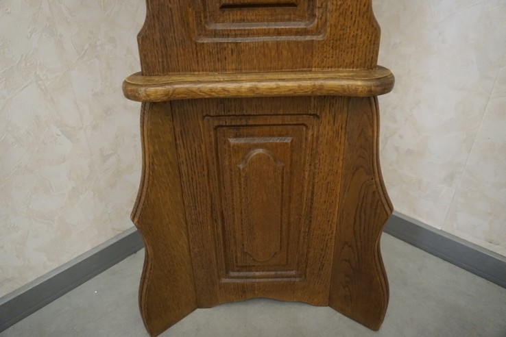 ZEGAR STOJĄCY DĘBOWY NA BATERIE TEMPUS FUGIT...