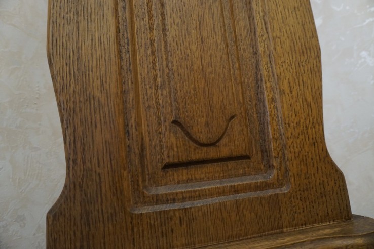 ZEGAR STOJĄCY DĘBOWY NA BATERIE TEMPUS FUGIT...