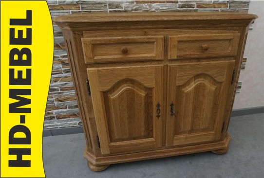 KOMODA DĘBOWA NATURALNY LITY DĄB SZER. 94 CM