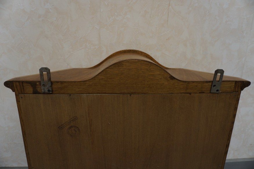 WITRYNKA WISZĄCA MAŁA DĘBOWA SZER. 57 CM