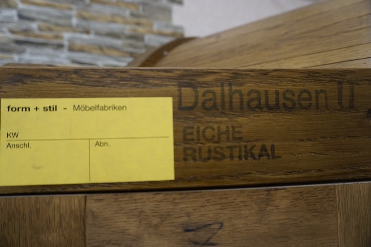 WITRYNA NAROŻNA DUŻA NATURALNY LITY DĄB SZER....