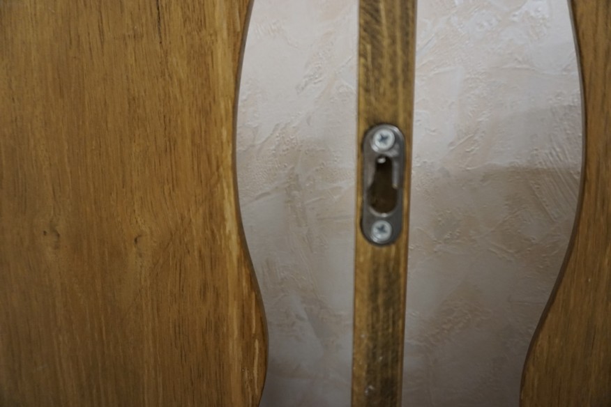 WIESZAK 3 PANELE DĘBOWY DO PRZEDPOKOJU SZER. 74 CM