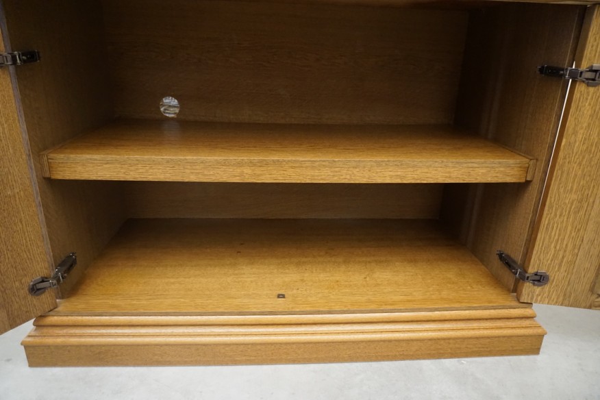 KOMODA RTV DĘBOWA MAŁA SZER. 118 CM