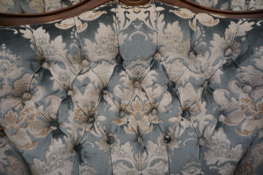 ZESTAW CHIPPENDALE SOFA 3 OSOBOWA + 3 FOTELE Warrings Ludwik Filip