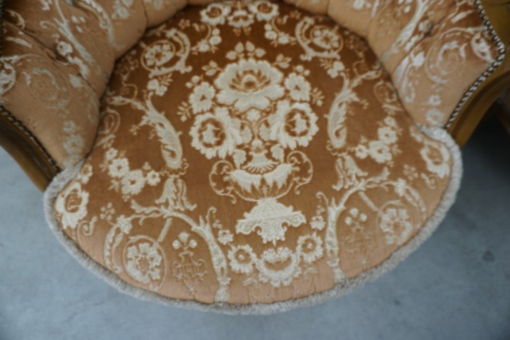 ZESTAW CHIPPENDALE LUDWIK FILIP SOFA 2 OSOBOWA...