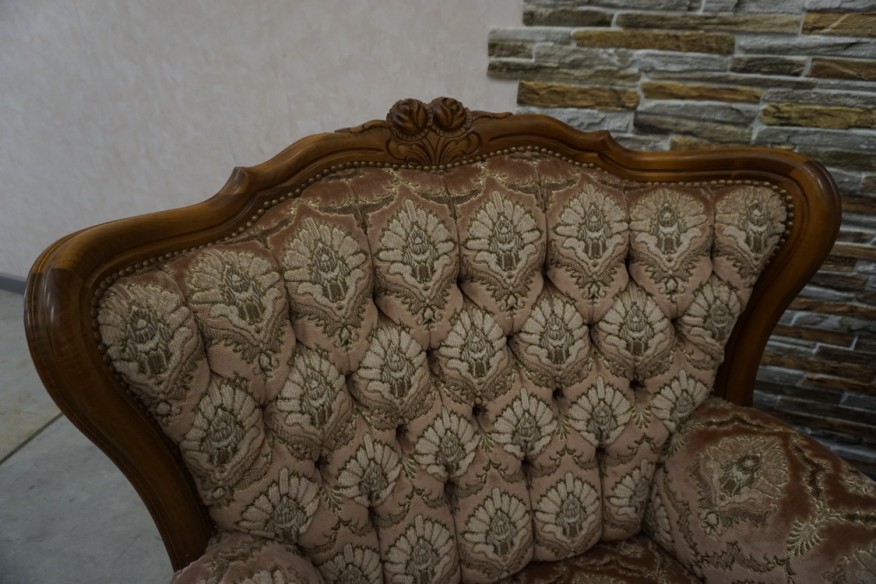 ZESTAW CHIPPENDALE SOFA 3 OSOBOWA + 2 FOTELE
