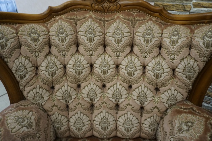 ZESTAW CHIPPENDALE SOFA 3 OSOBOWA + 2 FOTELE