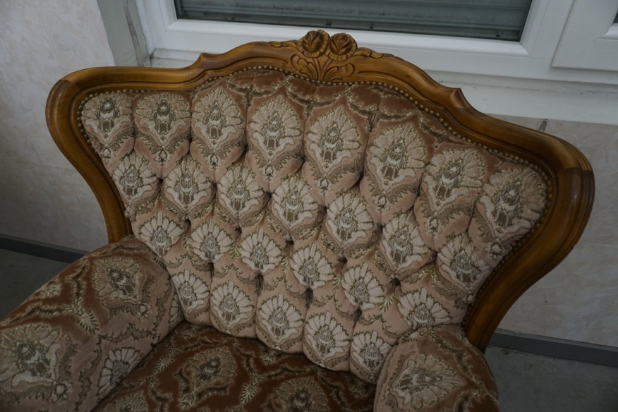 ZESTAW CHIPPENDALE SOFA 3 OSOBOWA + 2 FOTELE