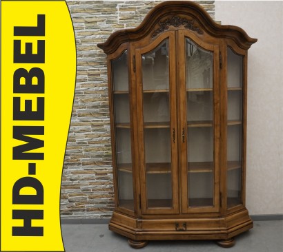 WITRYNA / BIBLIOTECZKA ORZECHOWA SZER. 136 CM