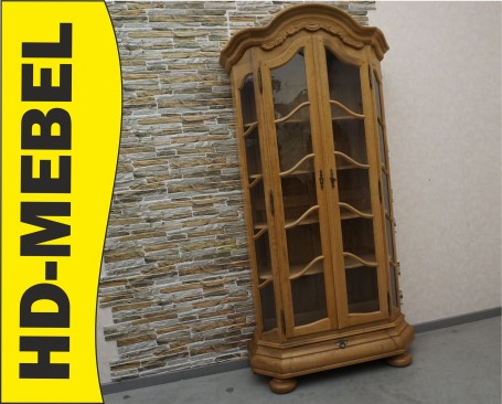 WITRYNA / BIBLIOTECZKA Z LITEGO NATURALNEGO DĘBU SZER....