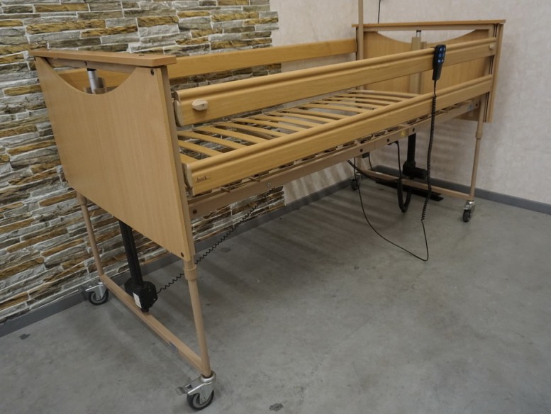 ŁÓZKO REHABILITACYJNE STEROWANE NA PILOTA 90x200