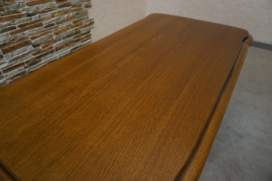 ŁAWA DĘBOWA Z SZUFLADĄ SZER. 140 CM