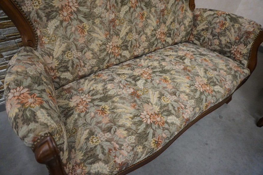 ZESTAW CHIPPENDALE 2+1+1  SOFA 2 OSOBOWA + 2 FOTELE