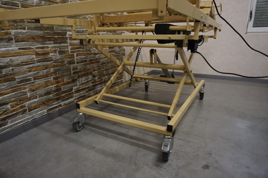 STELAŻ / WKŁAD ELEKTRYCZNY PODNOSZONY NA PILOTA DO ŁÓŻKA 90x200 CM