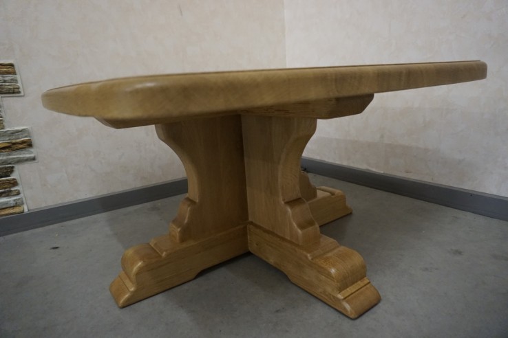 ŁAWA STOLIK Z LITEGO DĘBU 80/80 CM MEGA WZÓR NA...